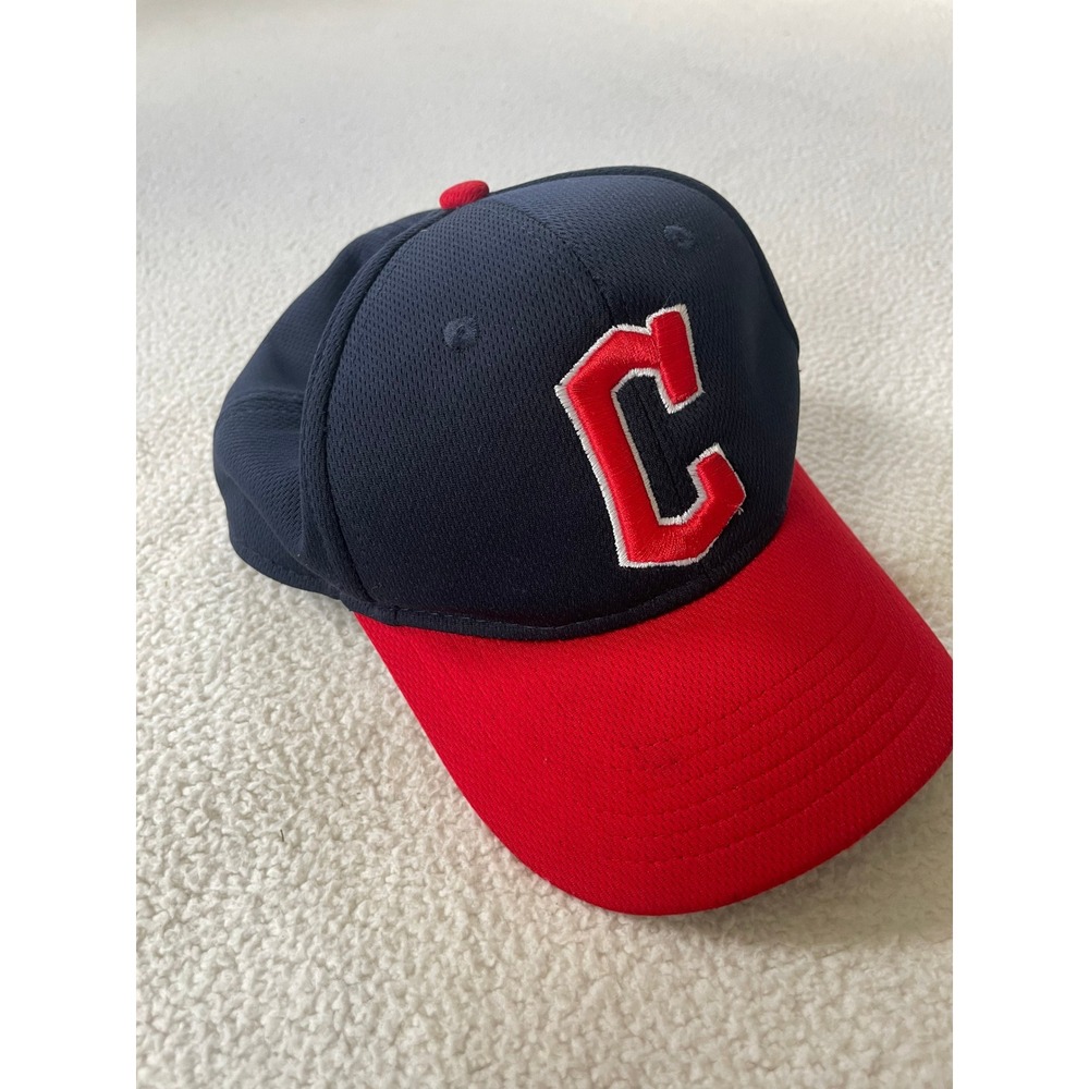 Cleveland Guardians MLB Kid Youth Baseball Hat Navy Red Adjustable Cap OC Sports - Picture 10 of 15